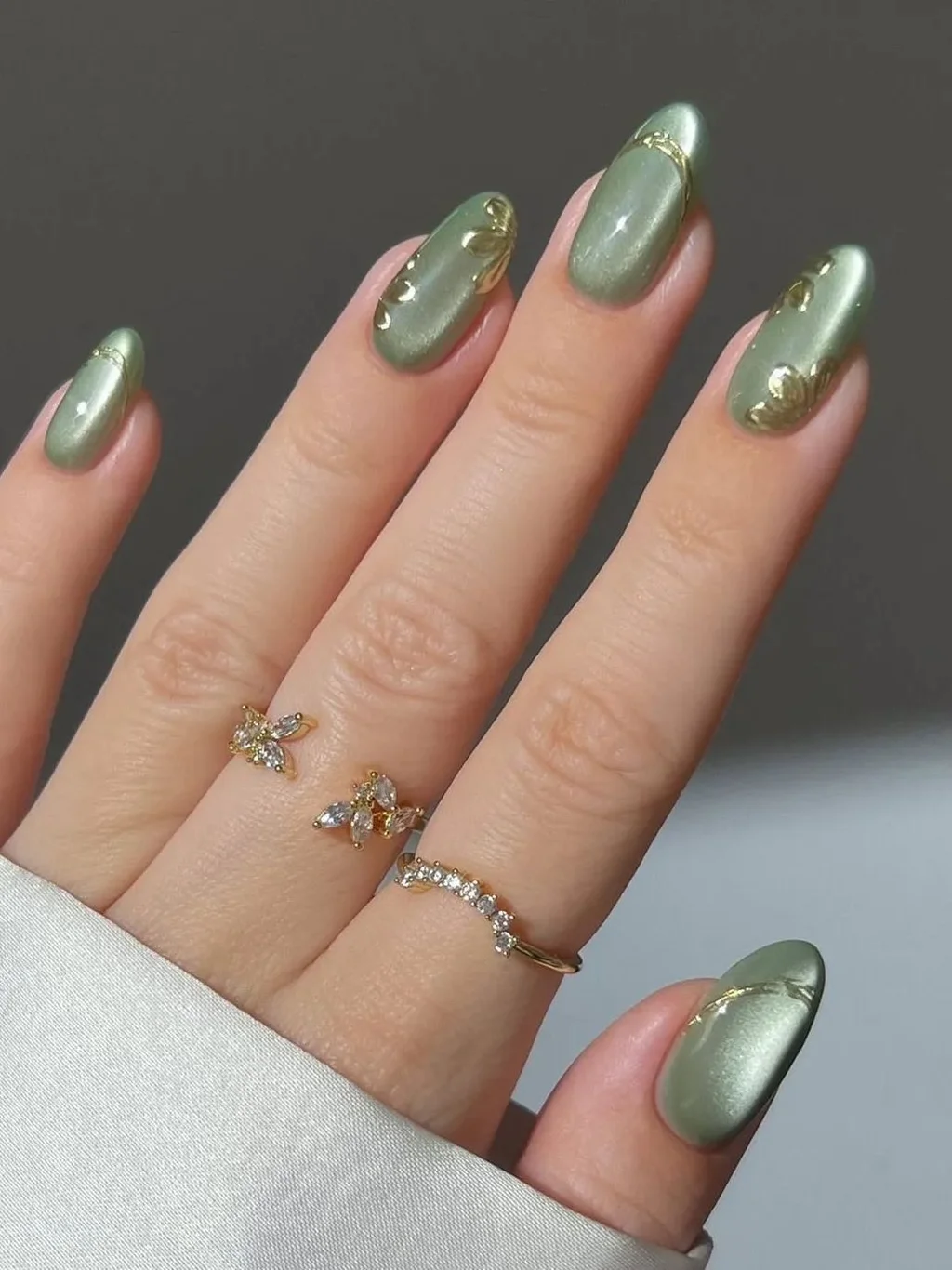 mẫu nail ngắn xinh