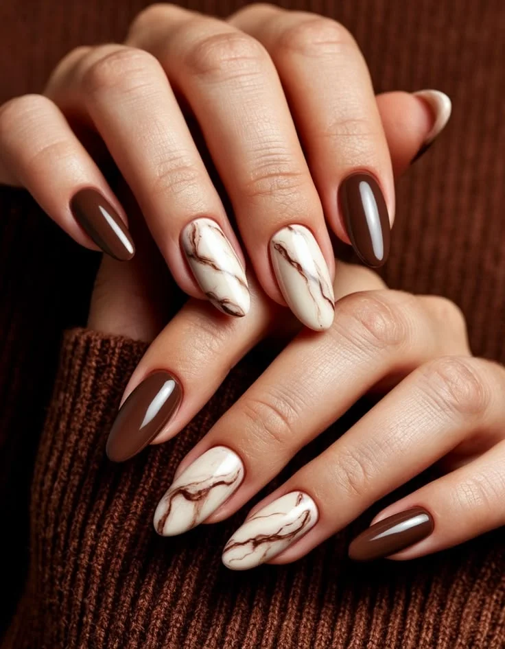 Màu nail xinh cho da ngăm