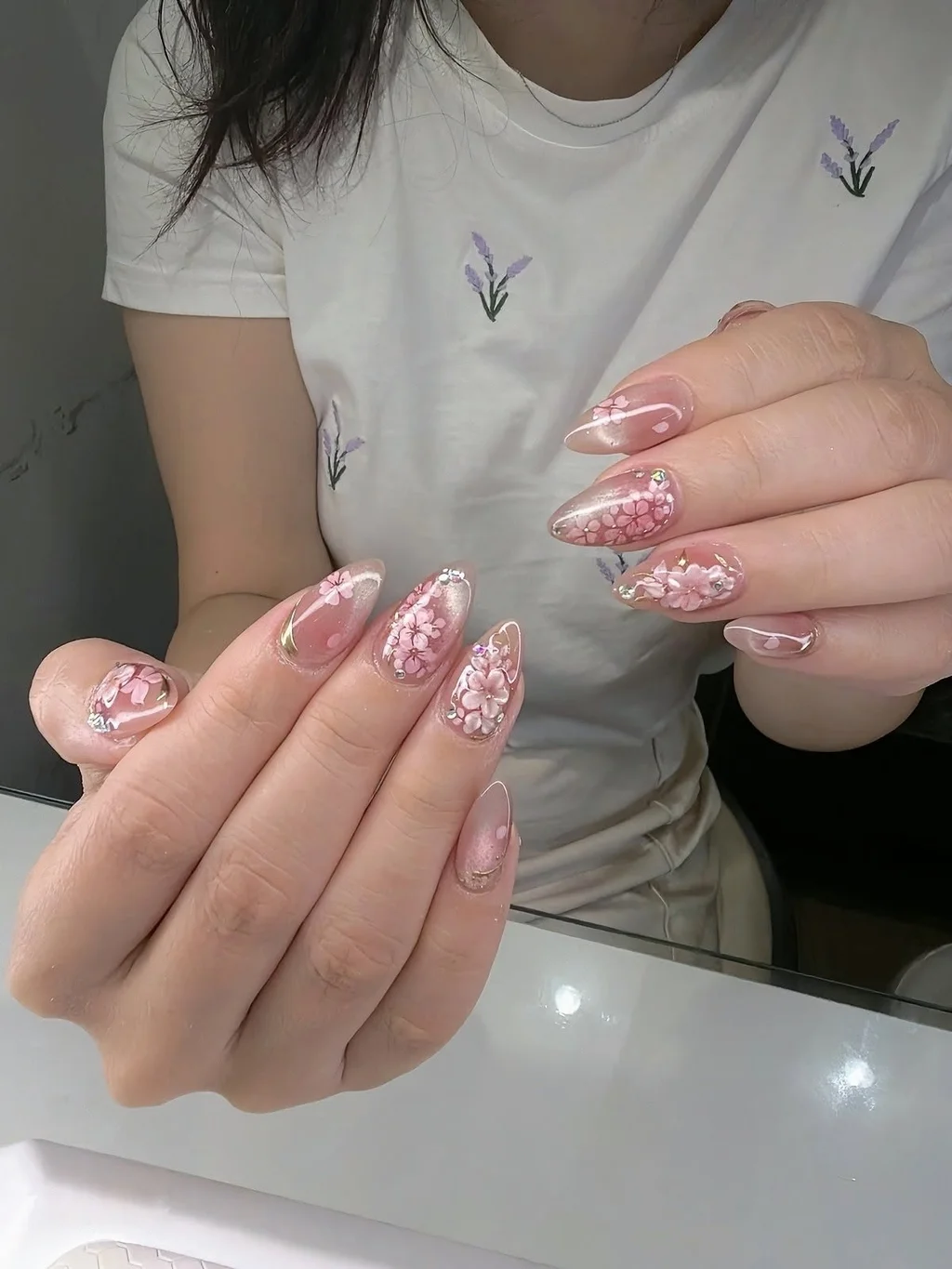 mẫu nail xinh