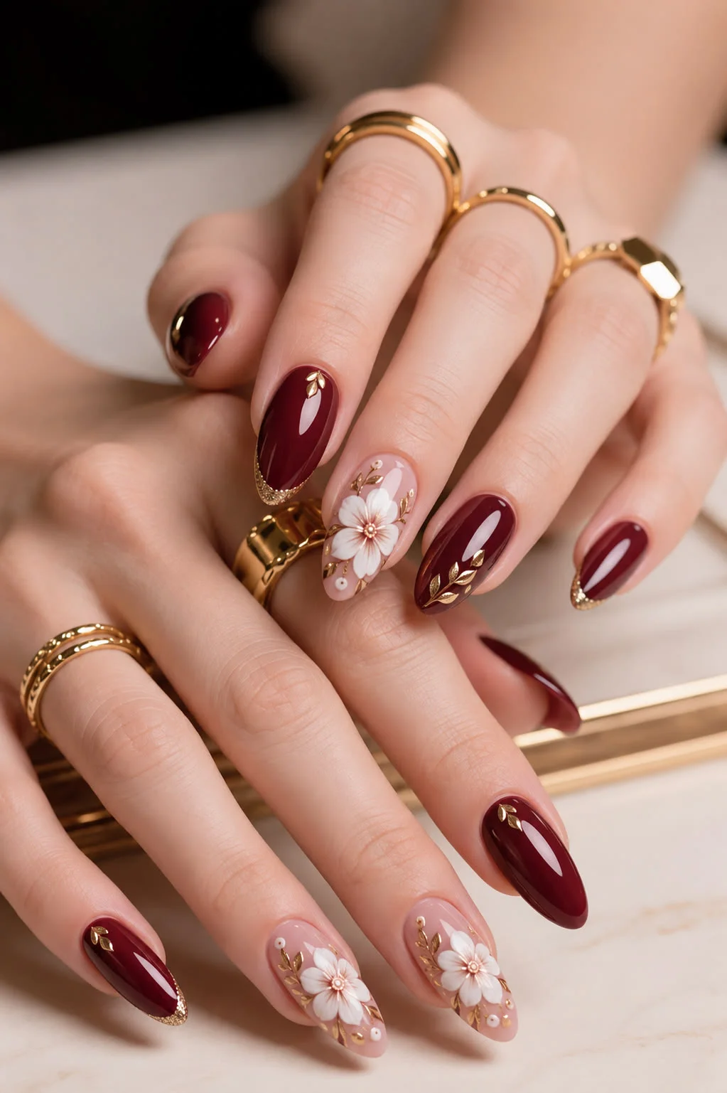 mẫu nail xinh