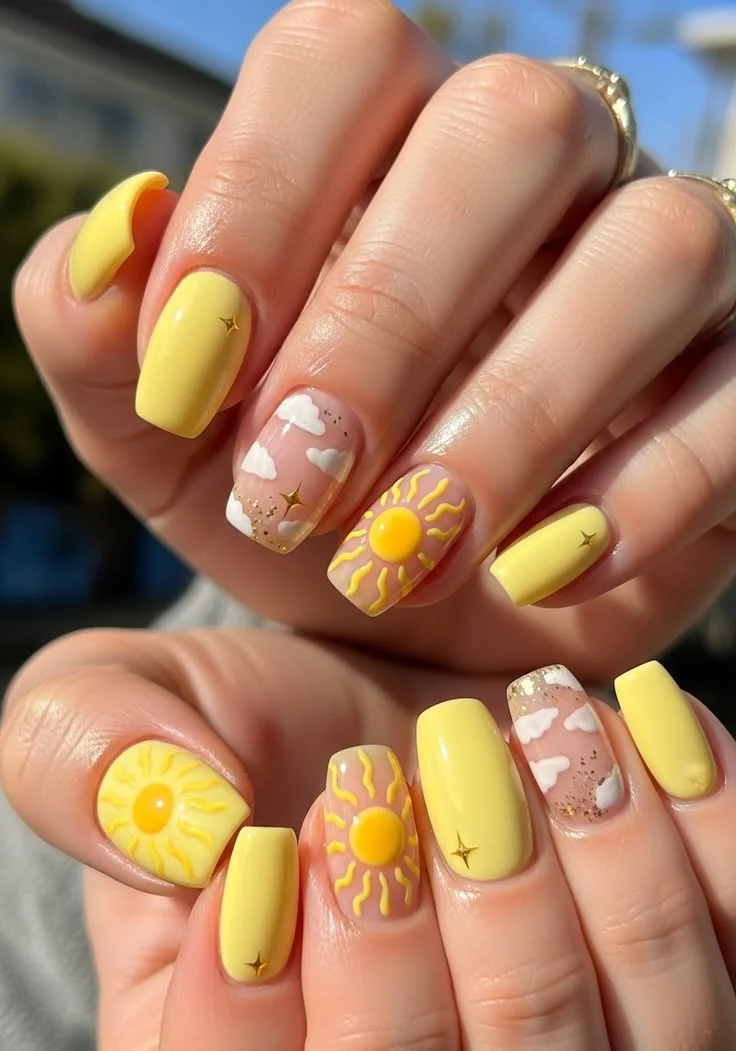 Màu nail mùa hè