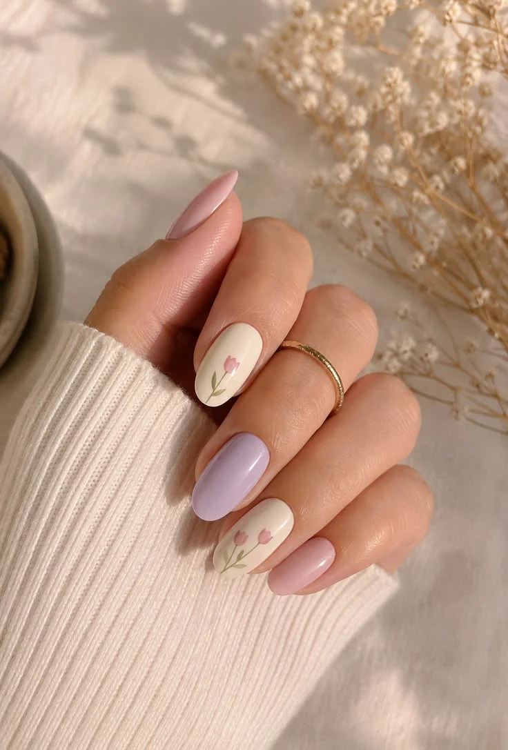 các mẫu móng tay xinh