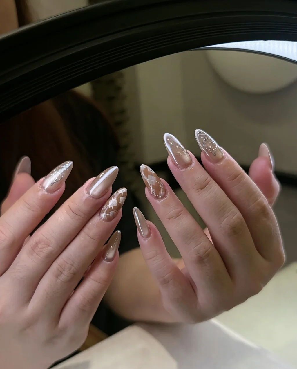 mẫu nail xinh