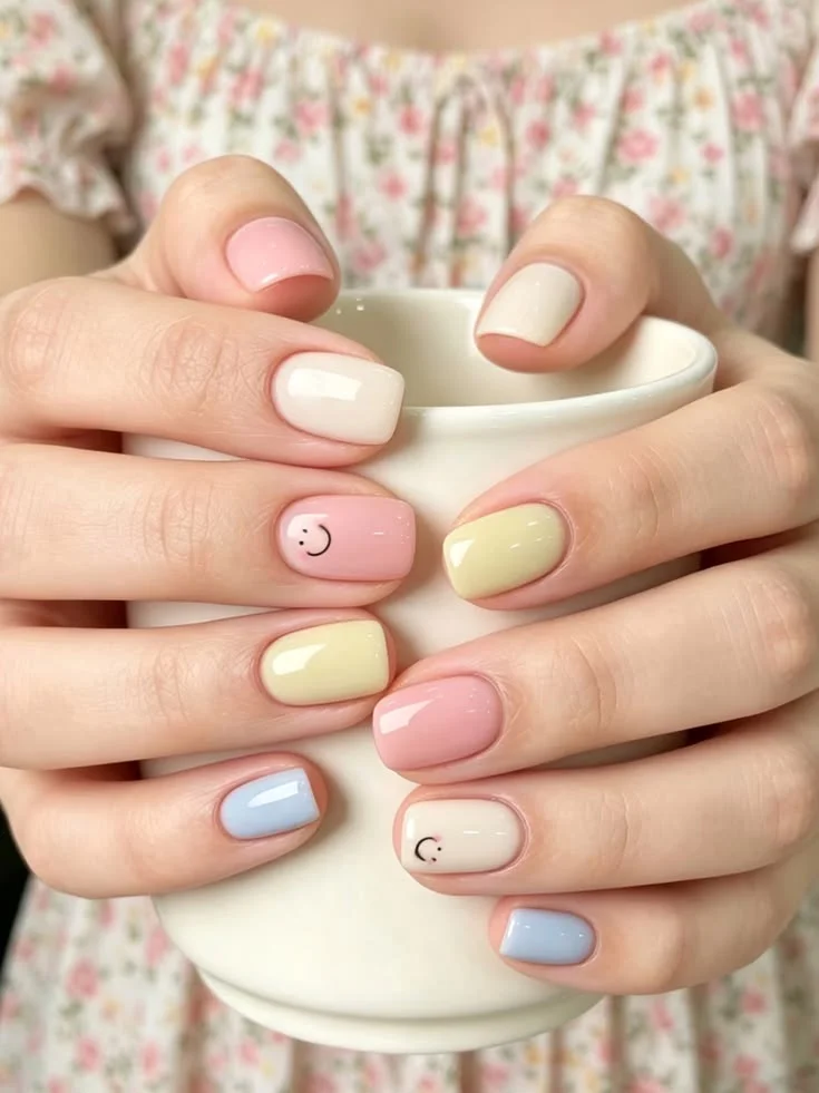 mẫu nail xinh