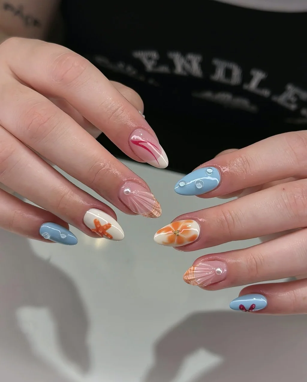 mau nail xinh