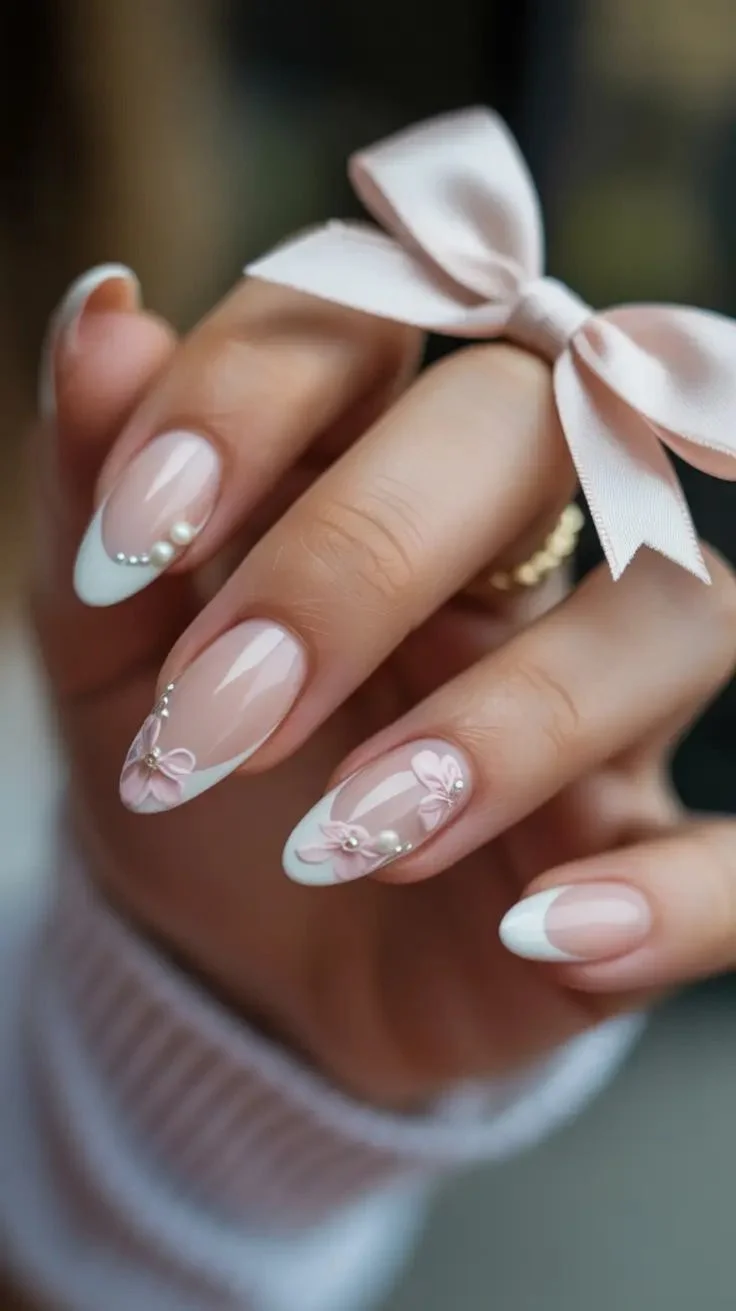 nail xinh french
